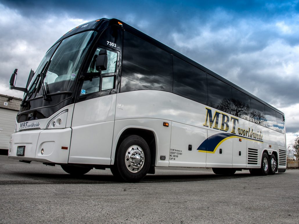 MBT Worldwide a Boston MA based bus & ground transportation company - 38 Passenger